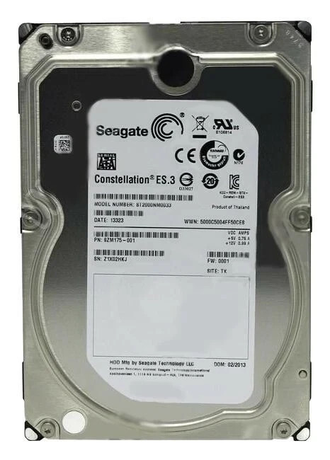 ST2000NM0033 Seagate Constellation ES.3 2TB 7200RPM SATA 6Gbps 128MB