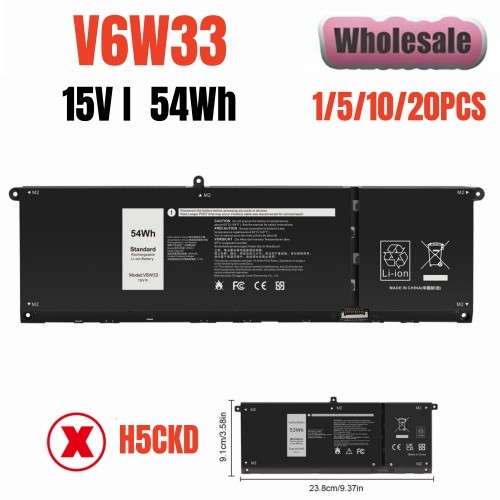 🔥LOT 20X V6W33 Battery for Dell Inspiron 15 5415 5510 5515 Latitude 13 3320