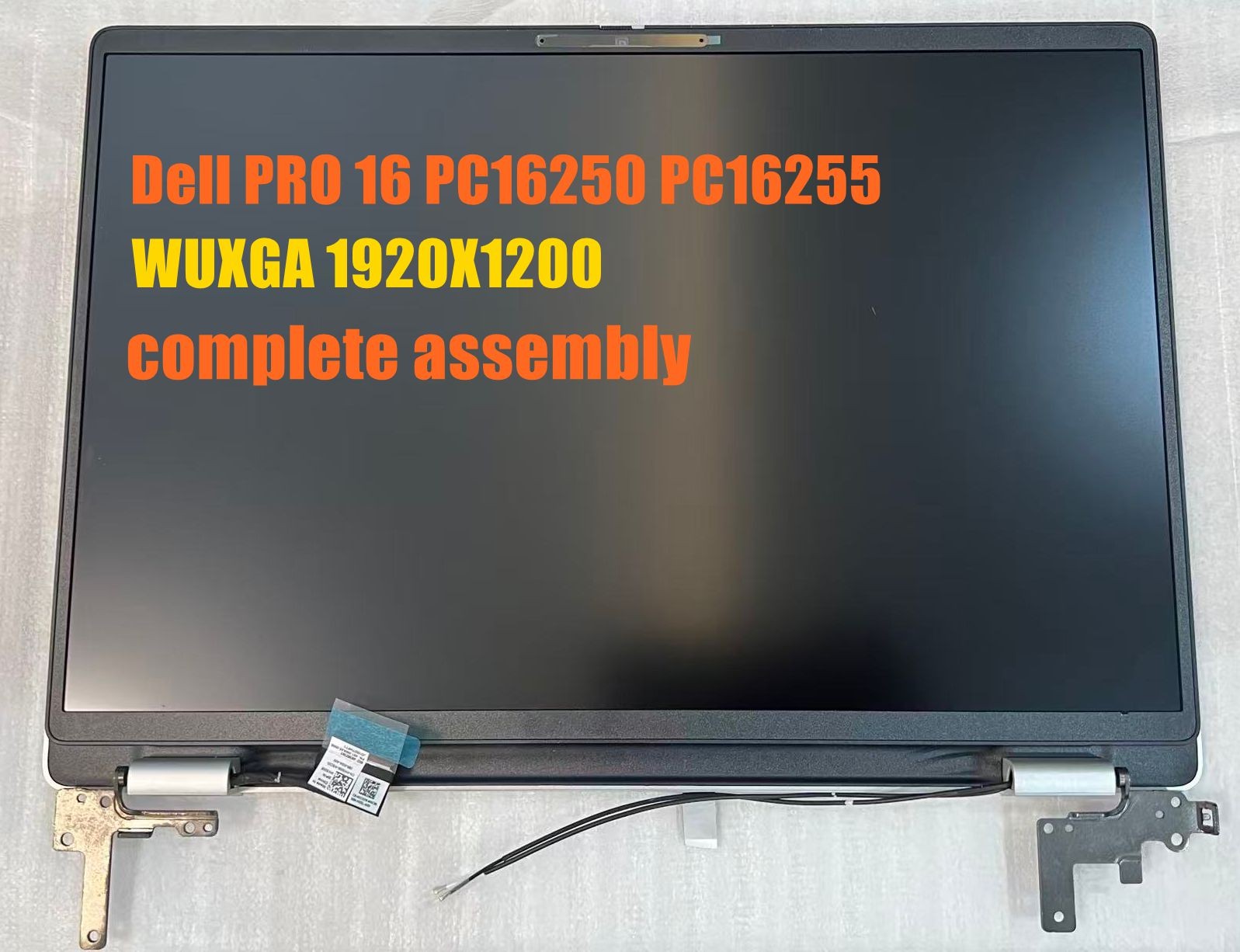 16.0" For Dell Pro 16 PC16250 PC16255 WUXGA 1920x1200 Non-Touch IPS LCD Display
