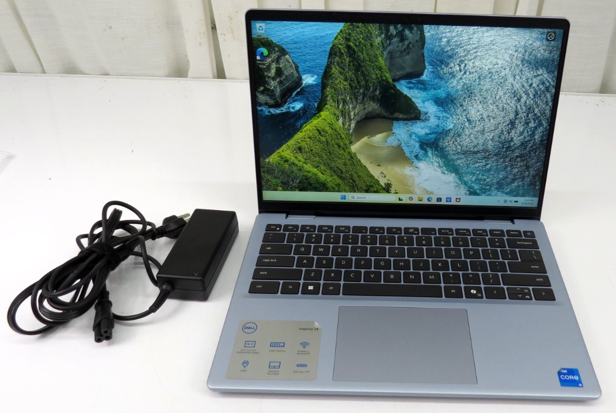 Dell Inspiron 14 P185G 14" Laptop Core i5 1.30GHz 8GB RAM 512GB SSD Win 11