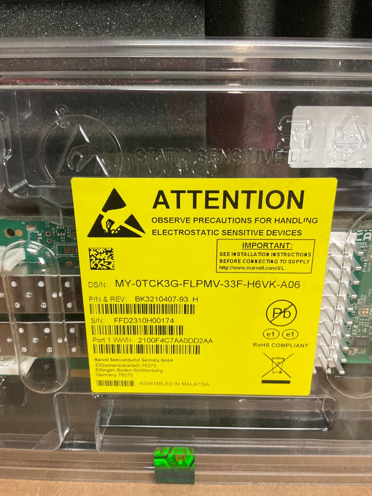 Dell qLogic SANblade 2692 Dual Port 16Gb PCI-Ex8 Card 403-BBMT 406-BBFB RW9KF