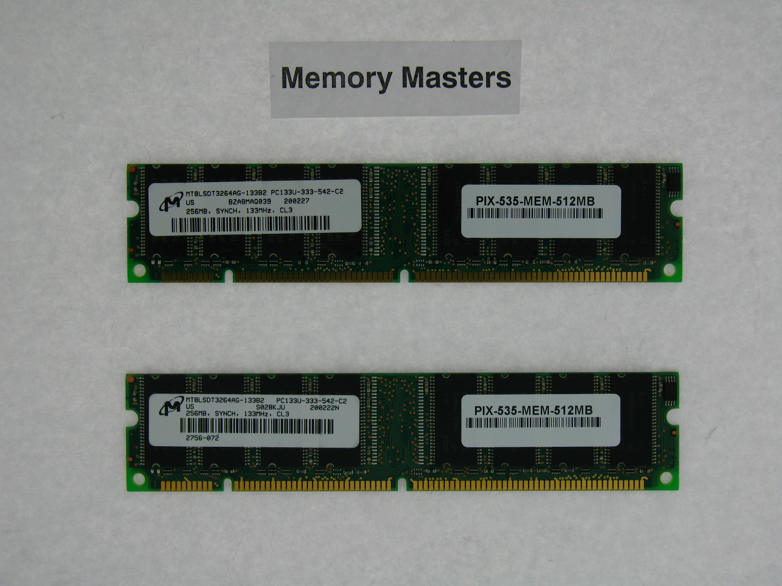 PIX-535-MEM-512M 512MB Approved 2x256MB Memory for Cisco Pix 535