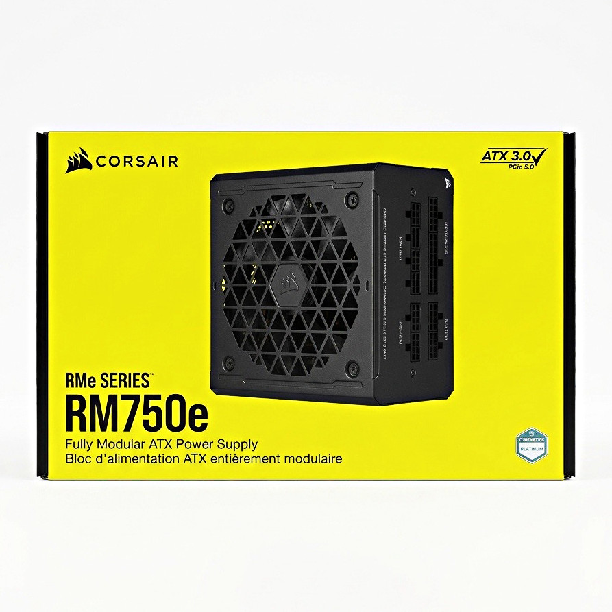 Corsair RM750e RMe 750W Fully Modular ATX 80 PLUS Gold Power Supply Black
