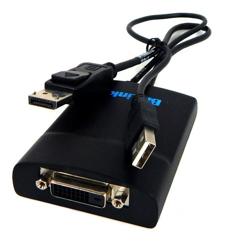 Bizlink Display-Port to DVI Adapter KS10064-A3X DVI-to-DP-USB Cable (Brand New)