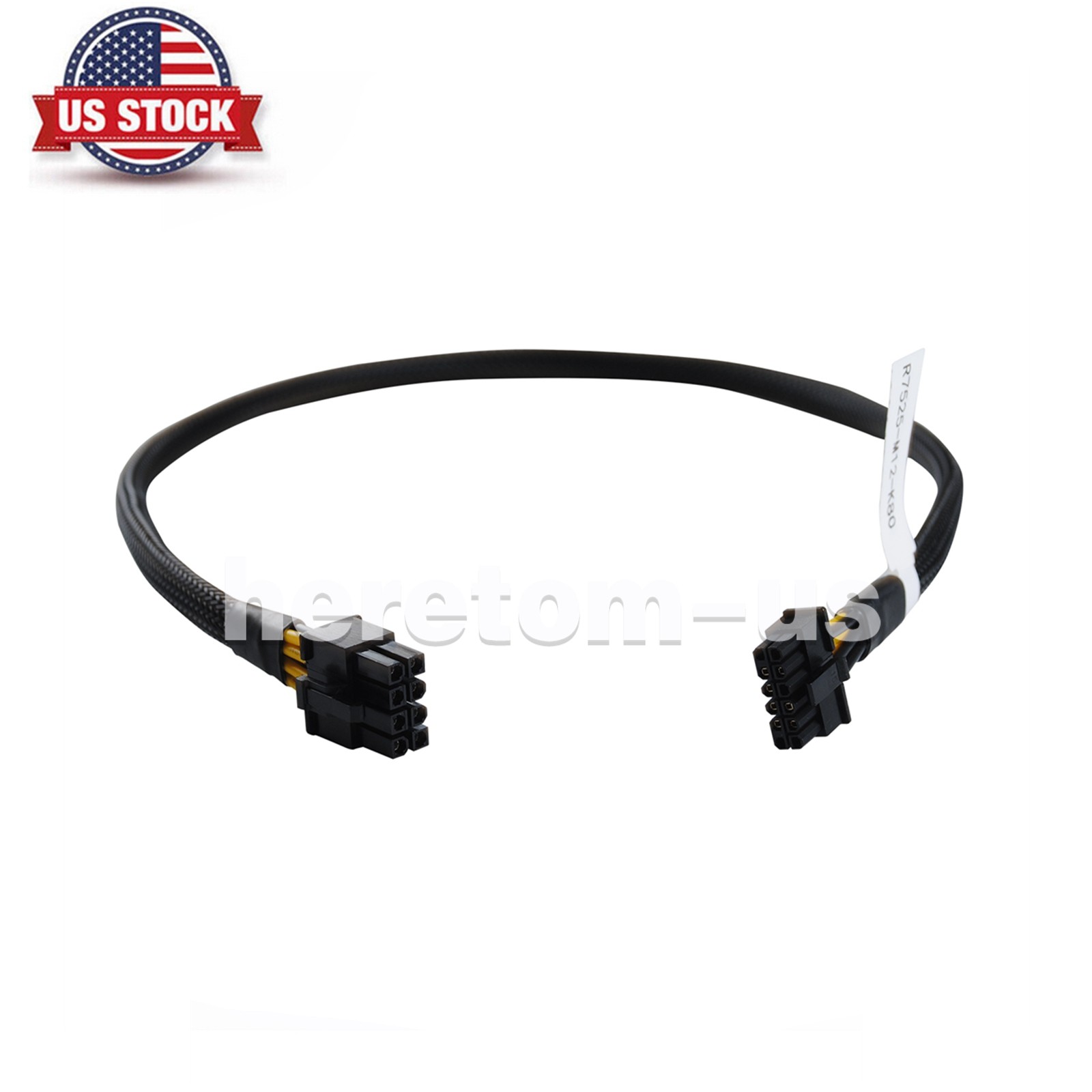 12pin to 8pin Power Cable For DELL R7525 & Nvidia K80/M40/M60/P40/P100 PCIE GPU