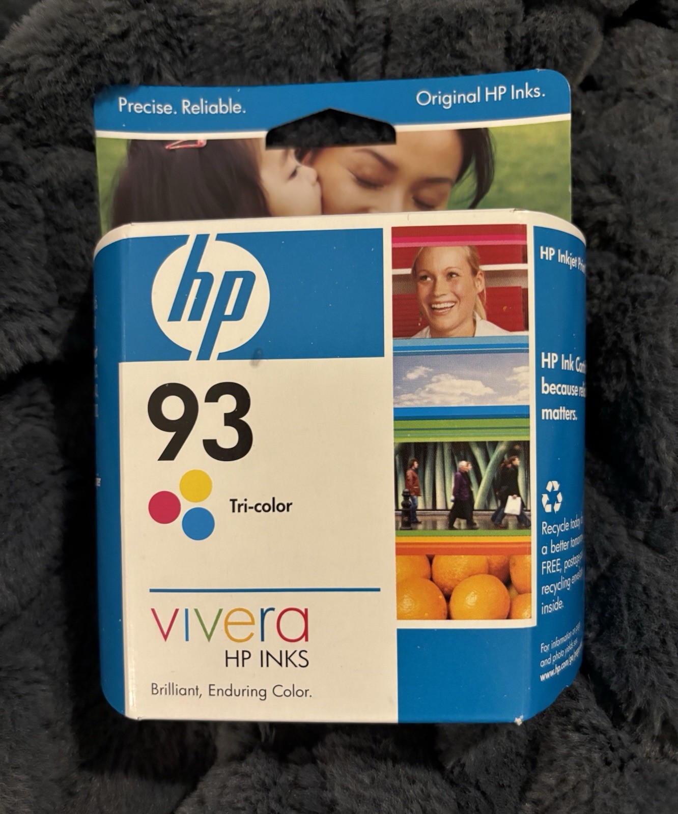 (3pcs) Genuine HP C9361WN #93 Tri-Color Ink Cartridge Sealed Box