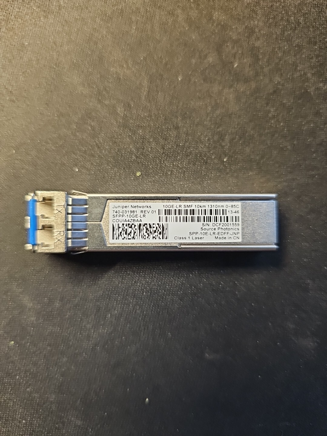 Juniper Networks SFPP-10GE-LR Optical Transceiver - 740-031981