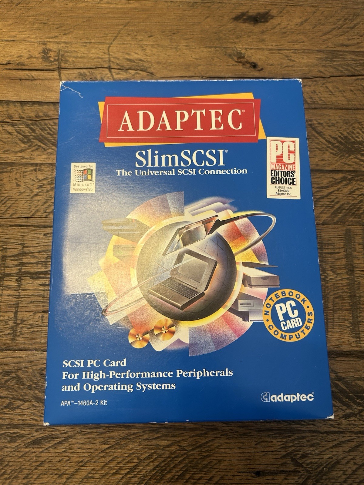     Adaptec SlimSCSI PCMCIA Adapter Kit Untested