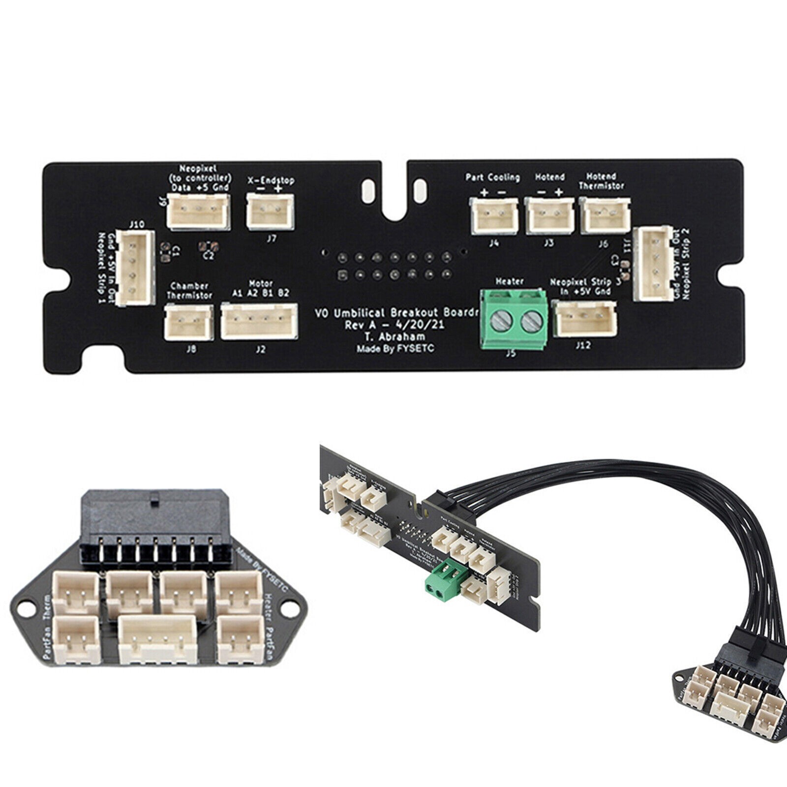 For VORON V0.1/V0 3D Printer Motherboard Stepper Motor Cable Tool Board Parts
