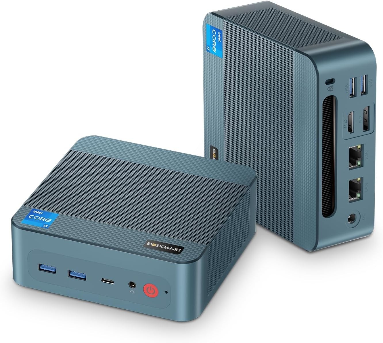 Bosgame P2 Plus Mini PC Intel Core i7-12700H - Barebones -  1yr Warranty