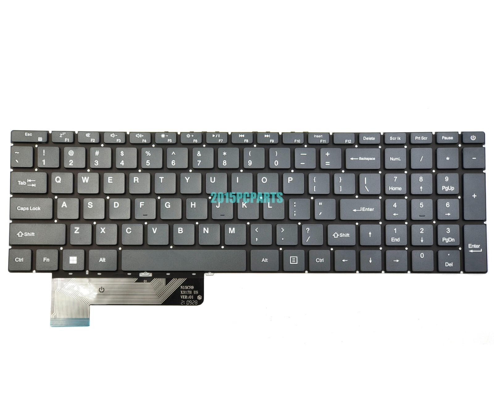 New Gateway GWTN156-4BK GWTN156-4BL GWTN156-4GR GWTN156-4PR Keyboard US