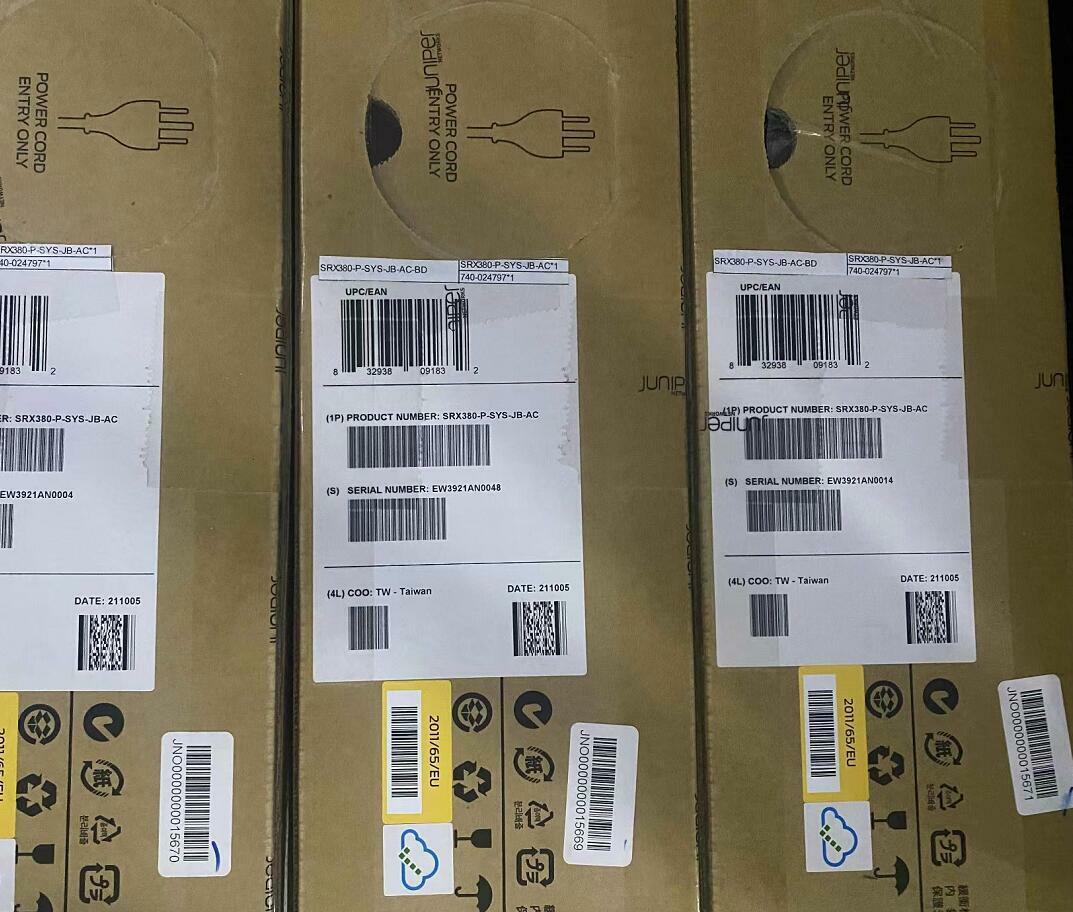 1Pcs New Juniper SRX380-P-SYS-JB-AC By FedEx or DHL