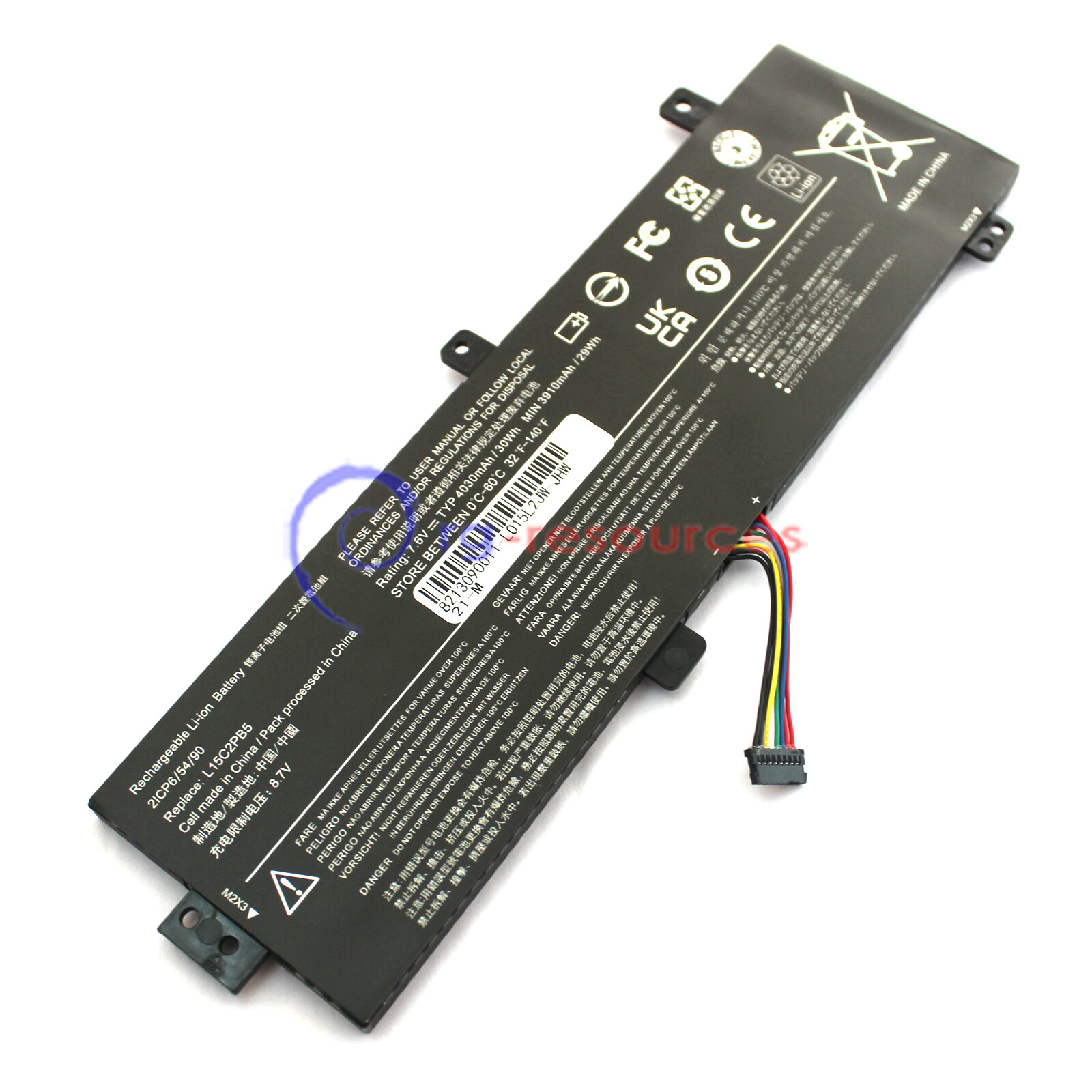 New L15C2PB5 L15L2PB4 Battery for Lenovo IdeaPad 510-15IKB 510-15ISK 310-15IKB