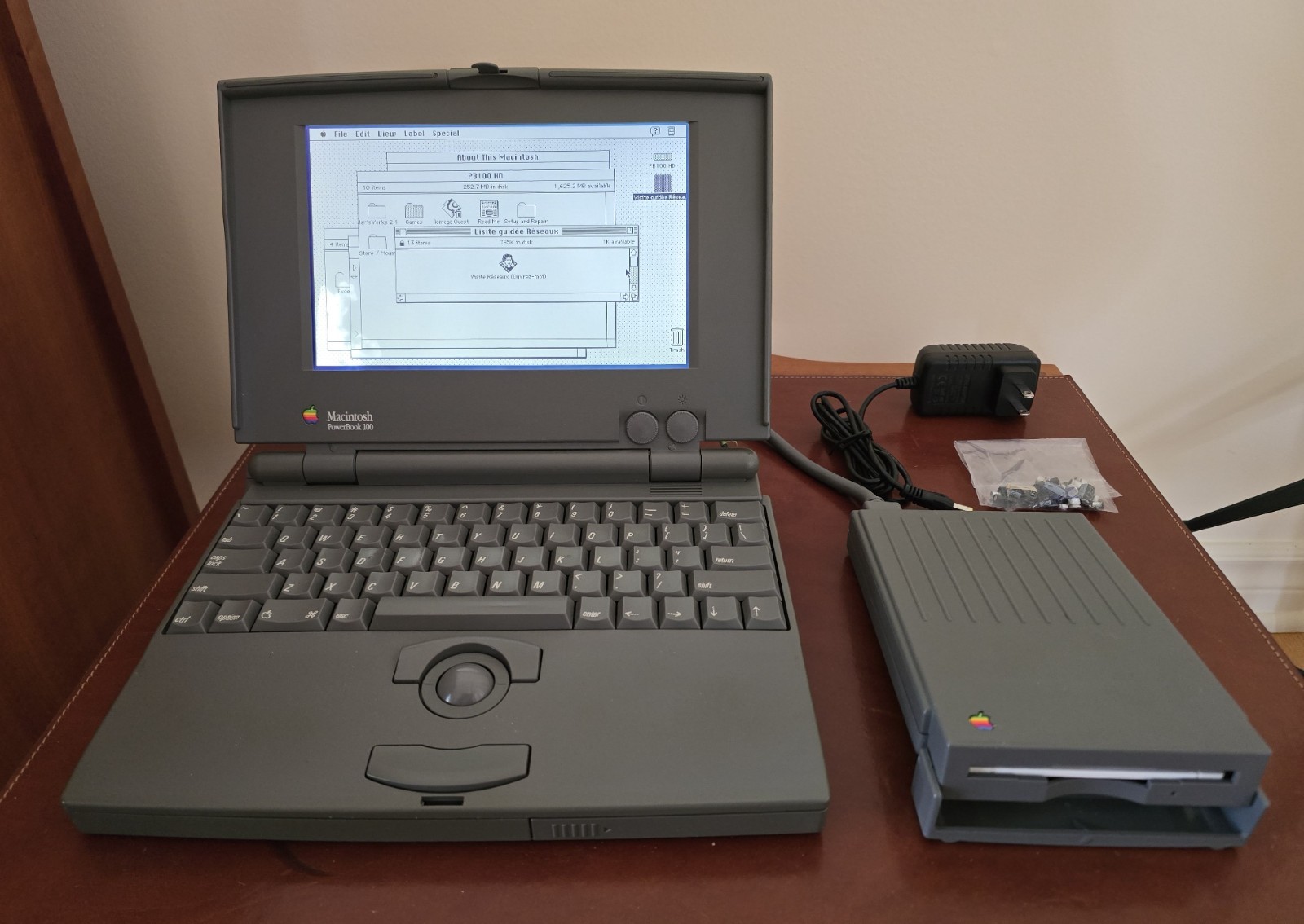 Powerbook 100 bundle - Restored/Recapped/Tested and ready to use