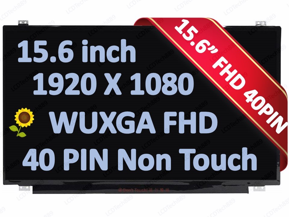 SONY VAIO SVS151190X LAPTOP LED LCD Screen 15.6' Full-HD 1920x1080 Bottom Right 