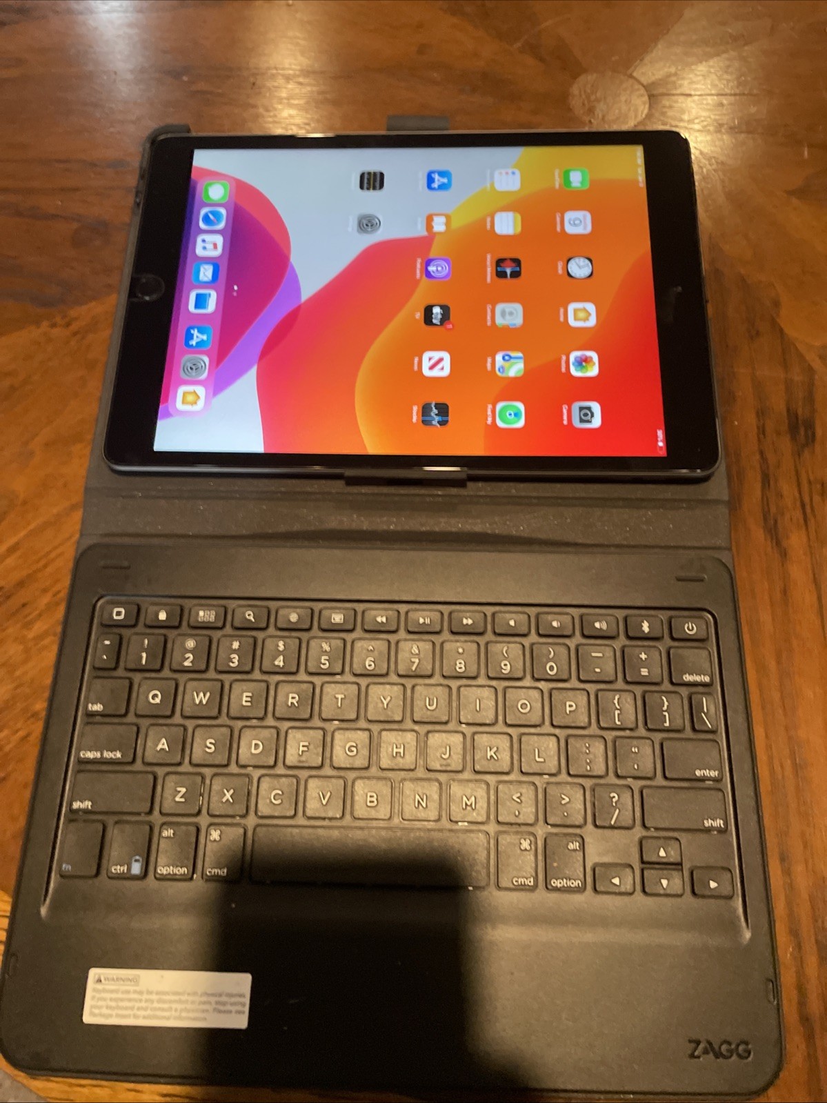 Apple iPad With Zag Keyboard Case