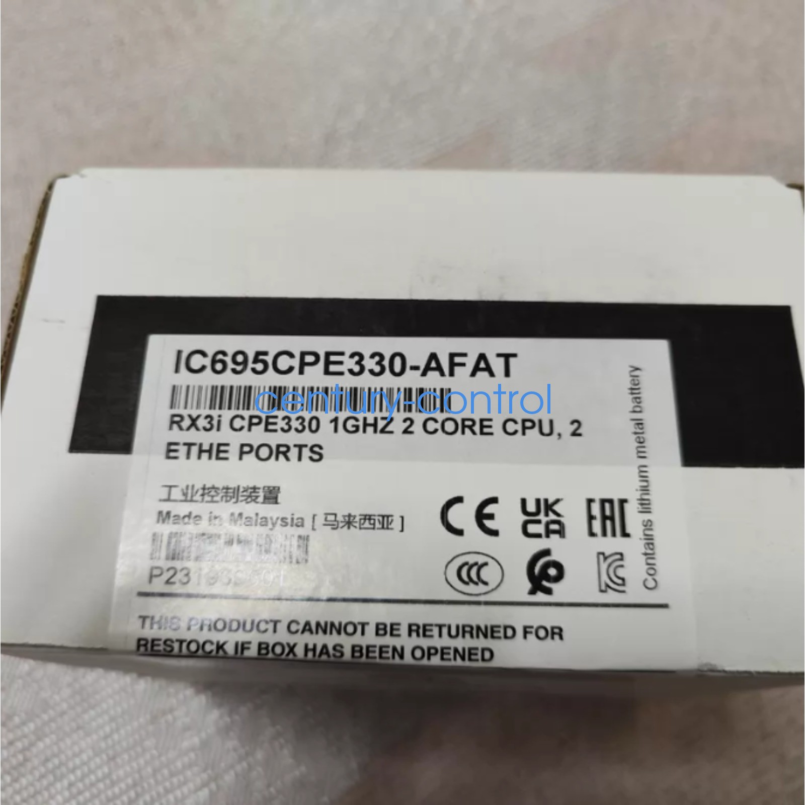 New GE IC695CPE330-AFAT Controller Module UPS or DHL