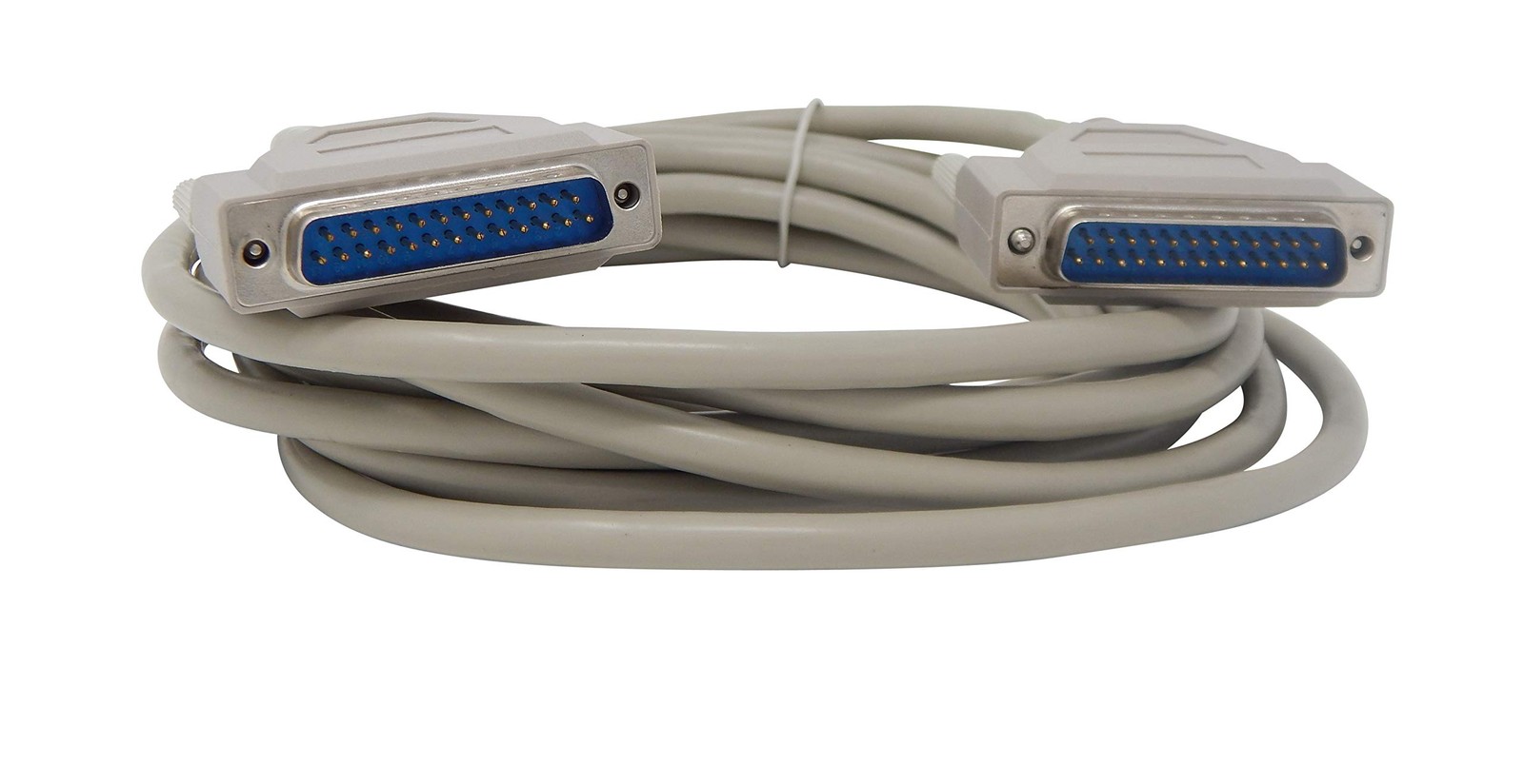 15 Foot DB25 25 Pin Serial Port Cable Male/Male RS232