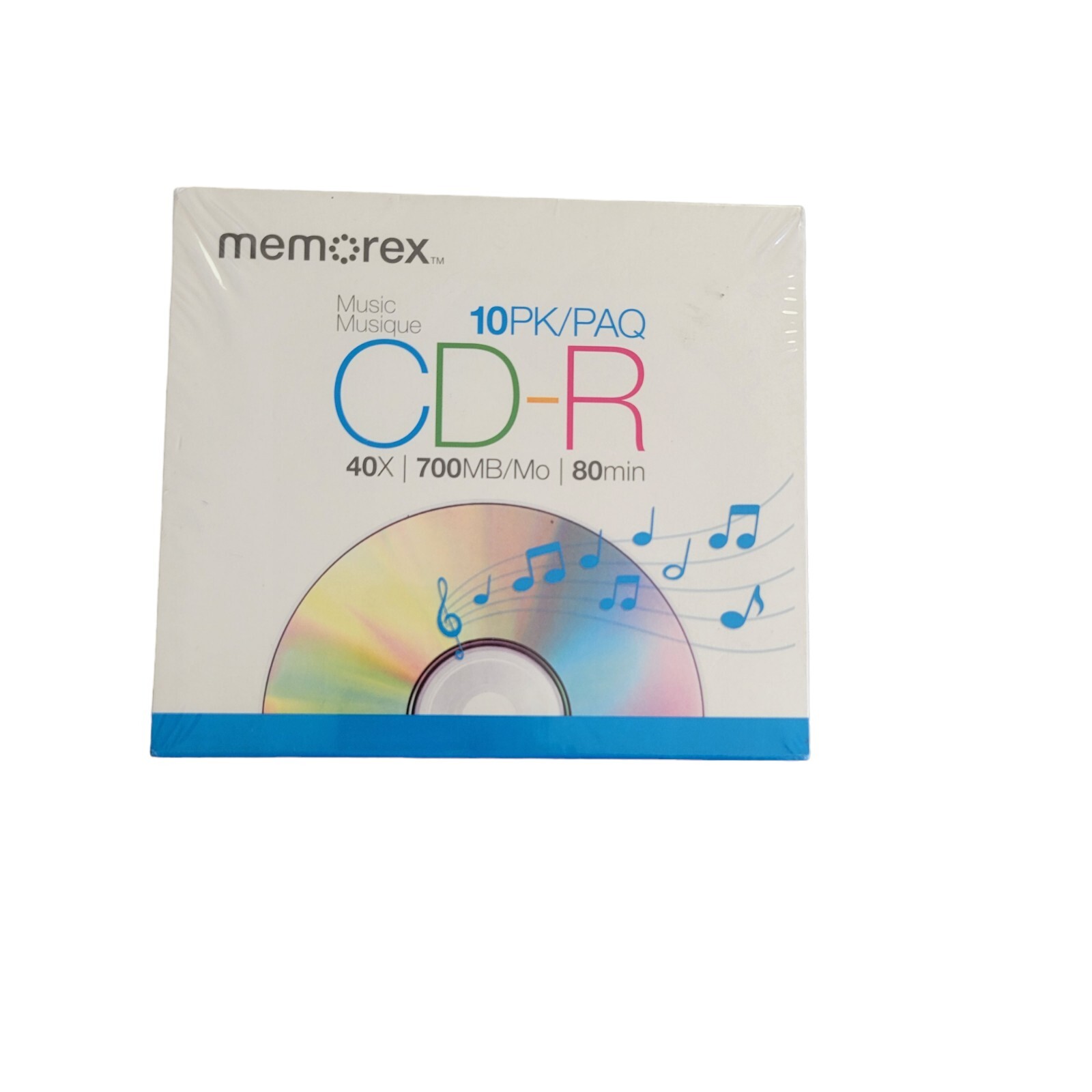 Memorex Music CD-R 10 Pack 80 Min