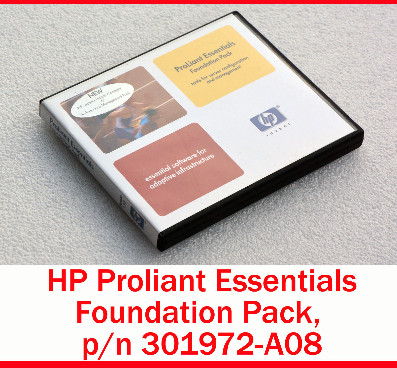 HP Server Software Proliant DL320 DL360 DL370 DL380 DL385 DL560 301972-A08 #S7