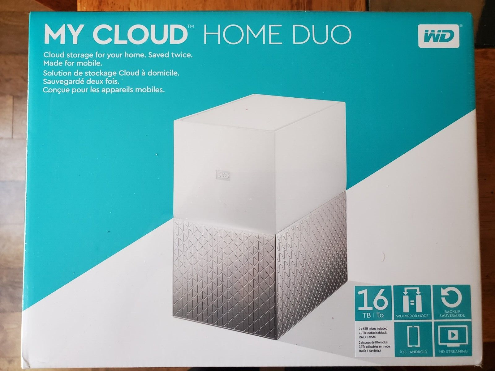 WD 16TB My Cloud Home Duo Dual-Drive Personal Cloud
