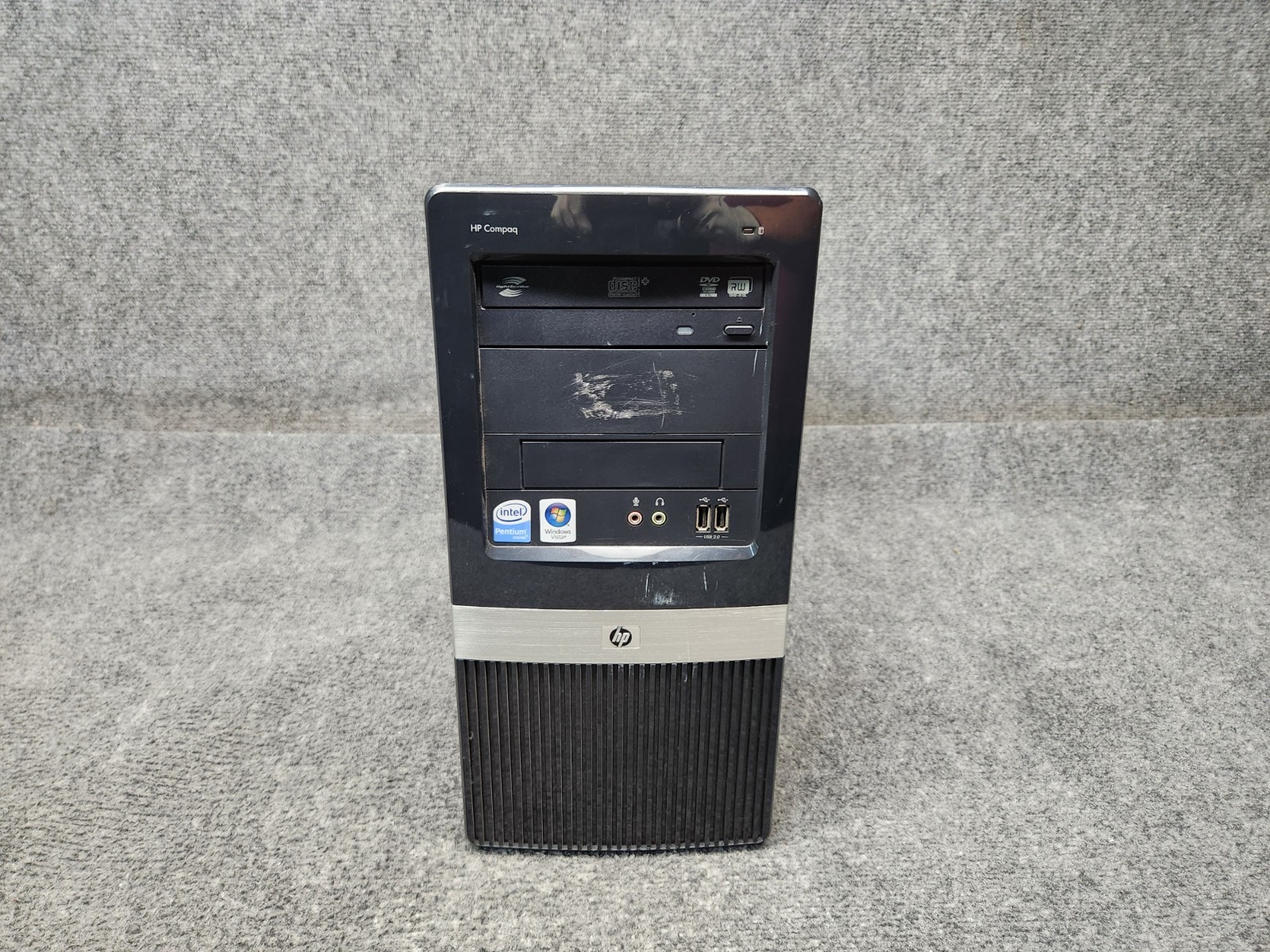 HP Compaq dx2400 Micro Tower Intel Pentium Dual E5200 2.50GHz 3GB RAM 500GB HDD
