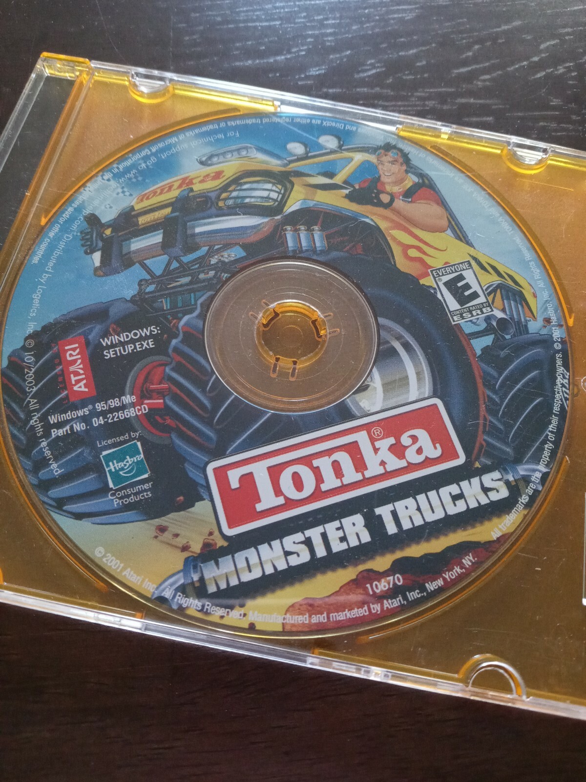 Tonka Monster Trucks PC Game Infogrames Hasbro Windows 95/98/Me