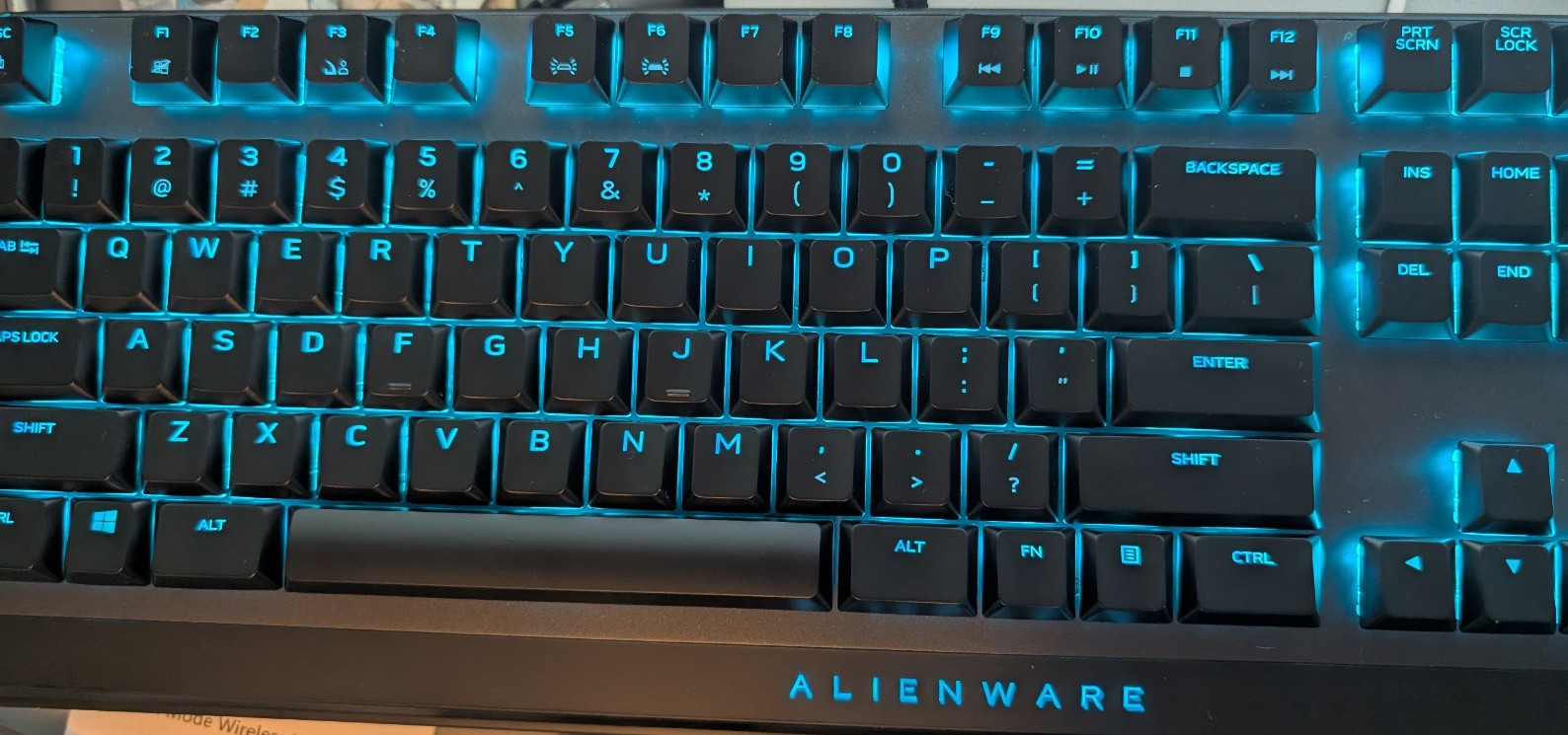 GENUINE Alienware Low Profile RGB Mechanical Dark Gaming Keyboard AW510K 083D3Y
