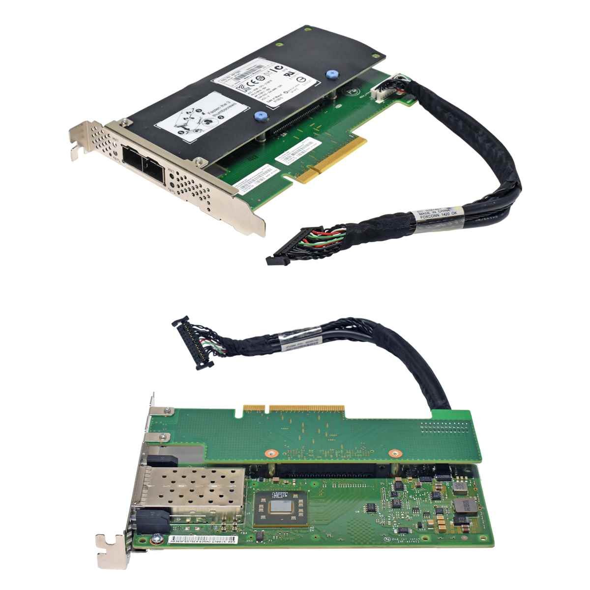 IBM SFP+ Network Card Network Card 49Y7982 00AL292 00FK895 + Adapter