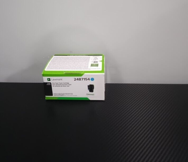 Lexmark 24B7154 Cyan Toner Cartridge