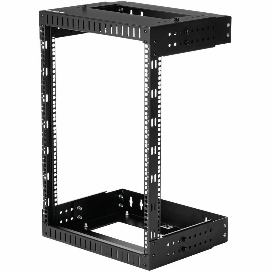StarTech 2-Post 15U Heavy-Duty Wall Mount Network Rack, 19" Open Frame Server