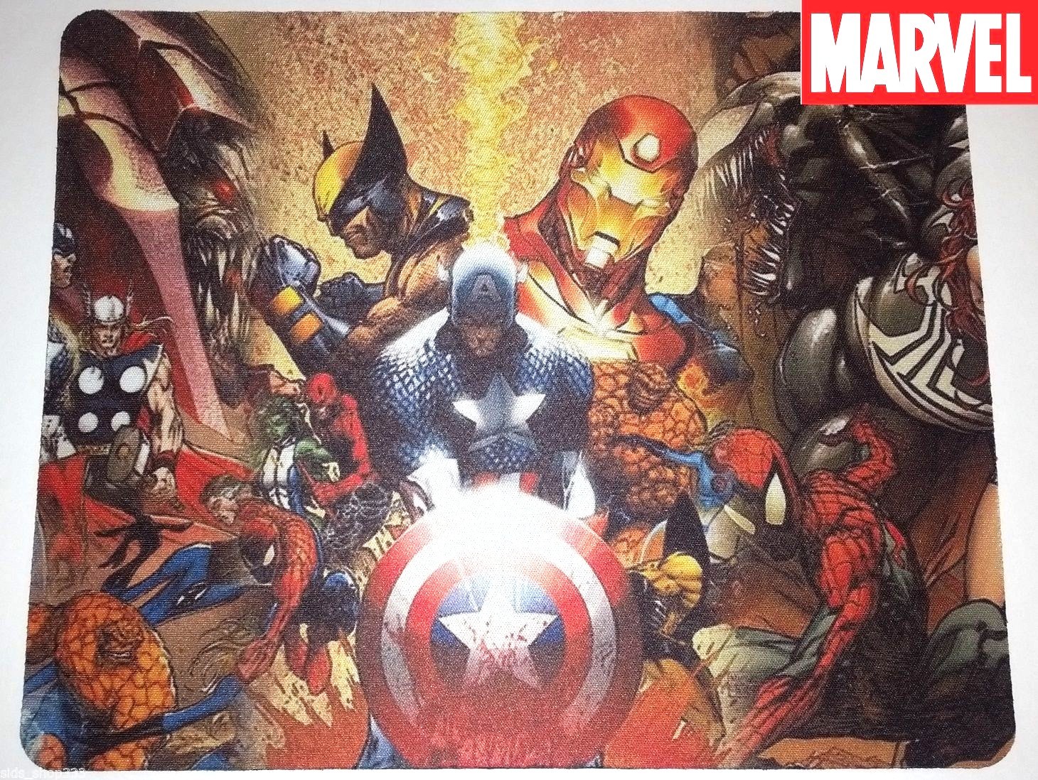 MARVEL COMICS READY  Anti slip optical COMPUTER MOUSE PAD 9 X 7inch
