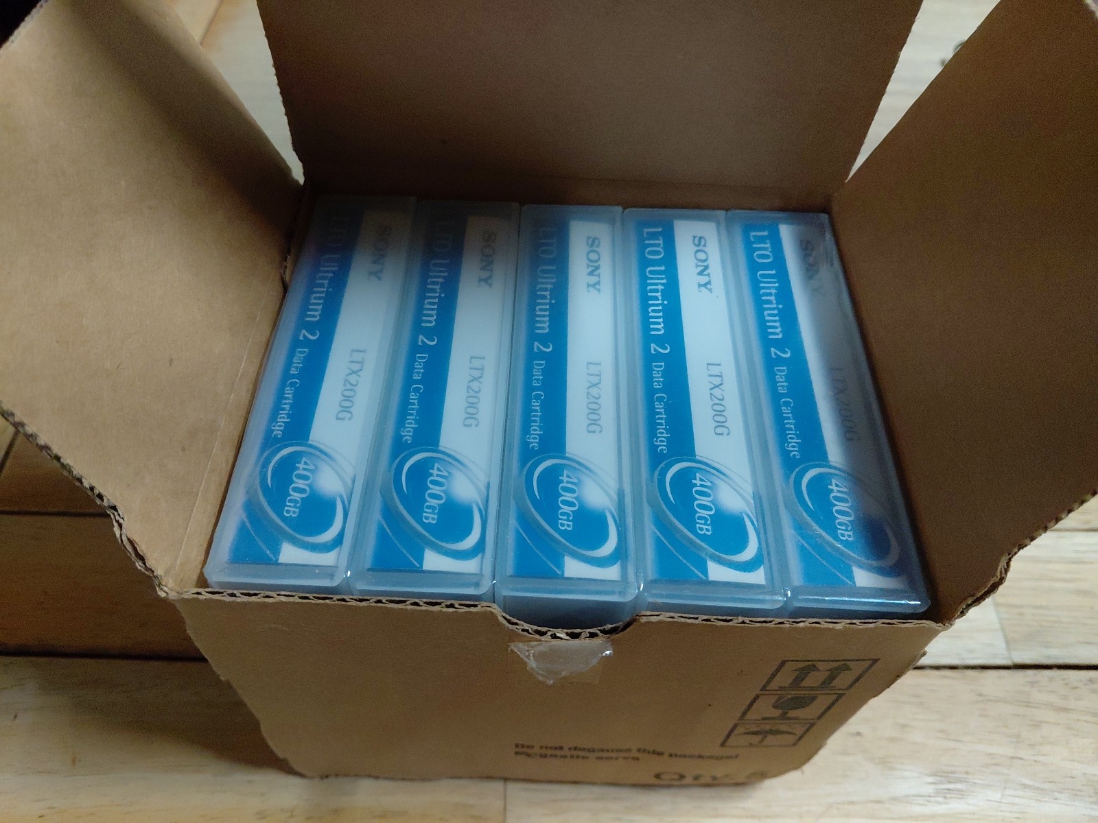 Sony LTX200G LTO Ultrium 2 Data Cartridge 5 Pack - Sealed