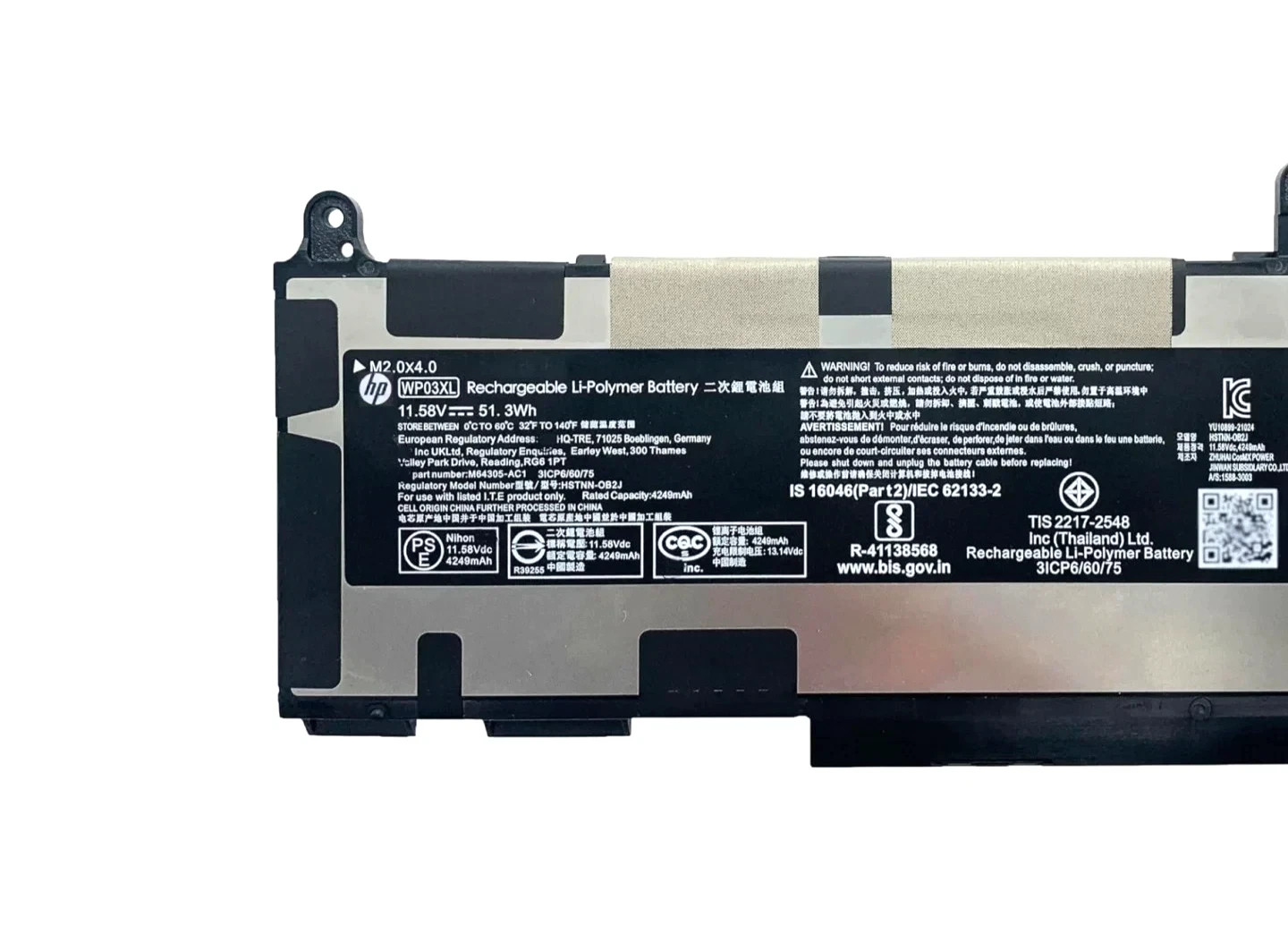 OEM Genuine WP03XL Battery For HP EliteBook 830 835 840 845 G9 G10 L78555-005