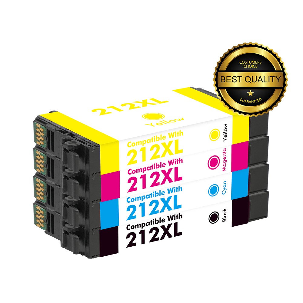 212XL T212XL Ink Cartridges ForEpson 212 XL WF-2830 WF-2850 XP-4105 XP-4100 XL