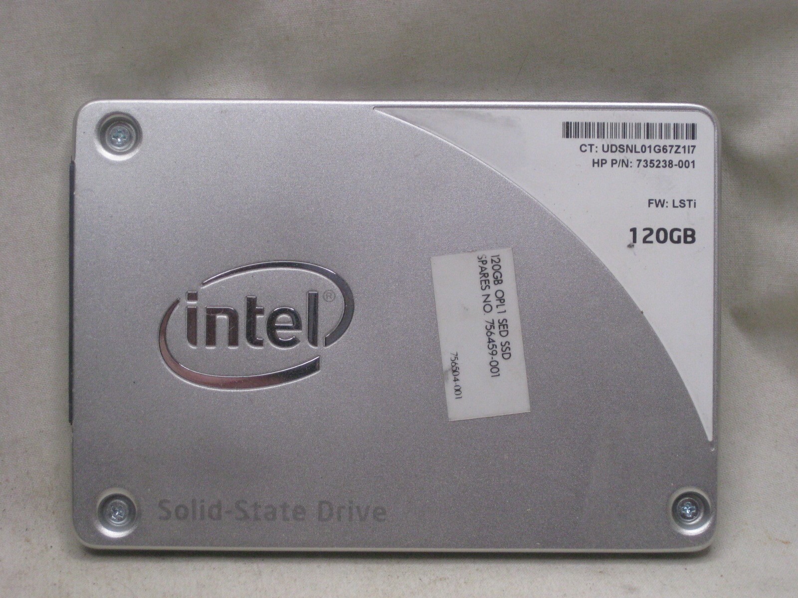 intel Solid-State Drive 120GB SSD Pro 1500 Series LSTi SSDSC2BF120A4H SED