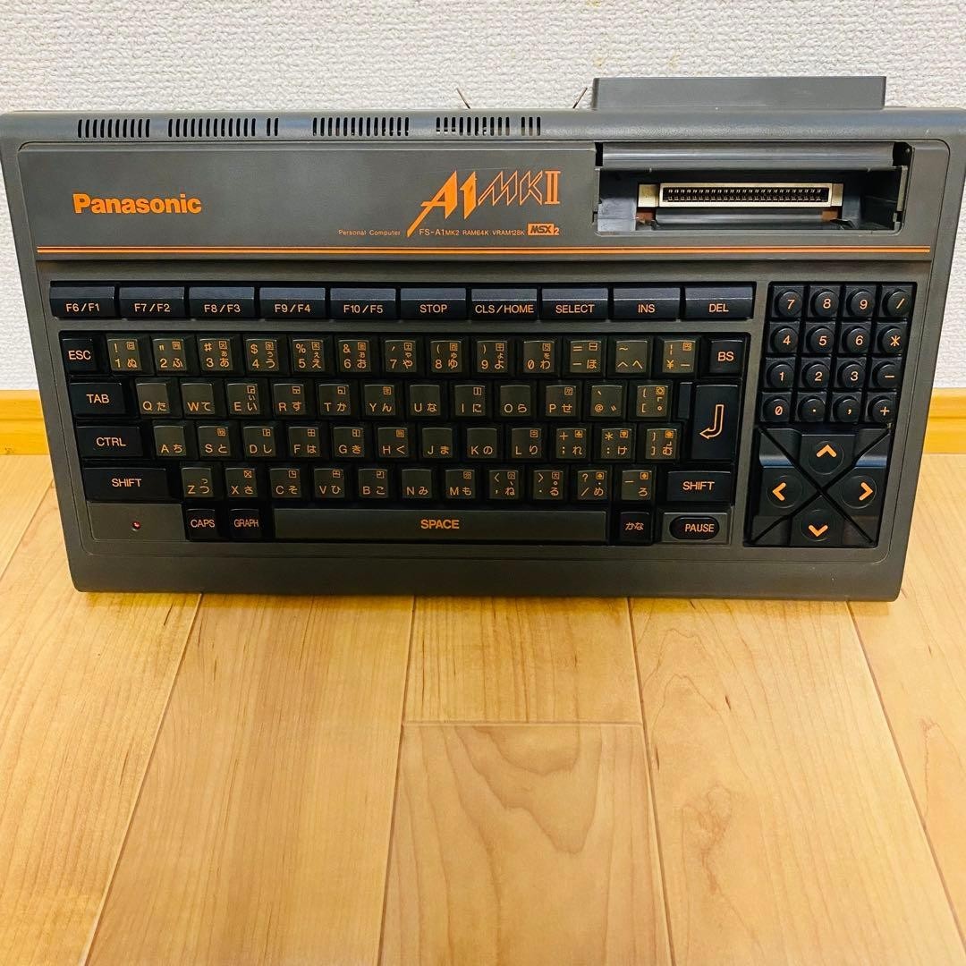 Panasonic MSX2 FS-A1 Panasonic Console Only No AC Adapter Retro Game Tested JP