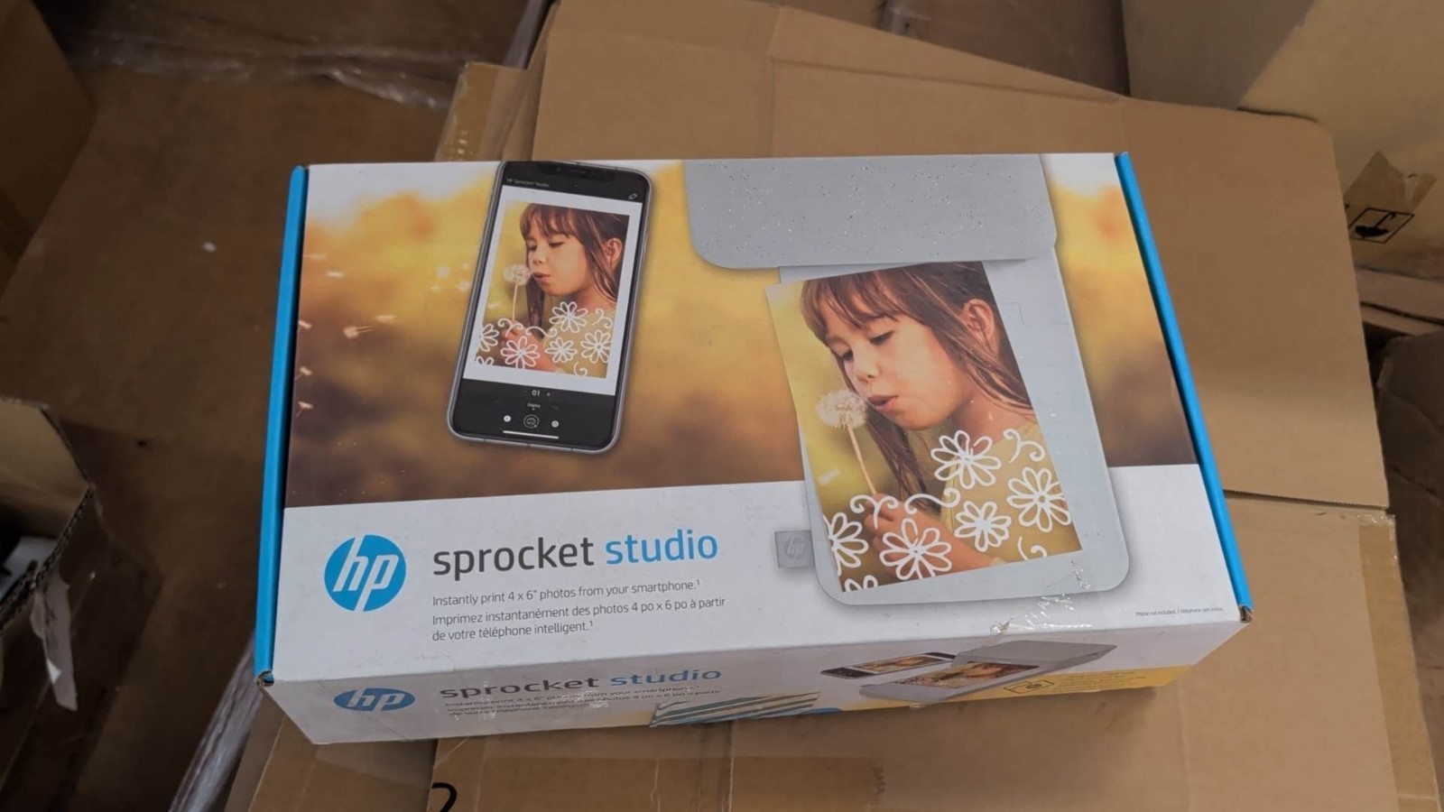 HP Sprocket Studio Bluetooth Laser Photo Printer