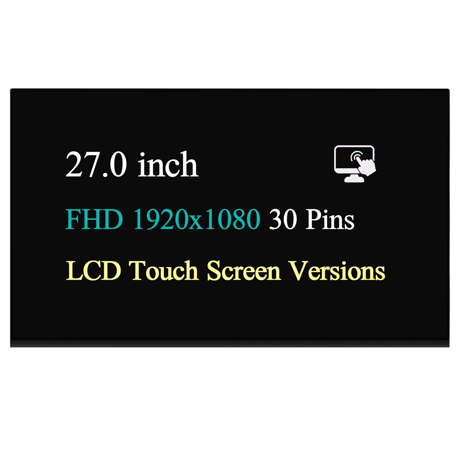 New 27.0" for AIO LM270WFA-SSB1 LCD Touch Screen Replacement Display Panel 1080P