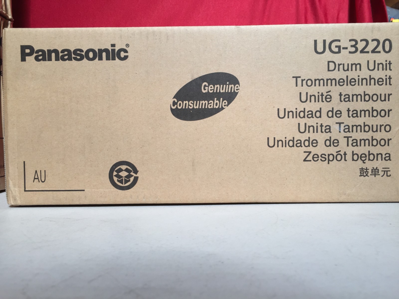 Panasonic UG-3220 Drum Unit Toner w/ OEM Laser Color: Black