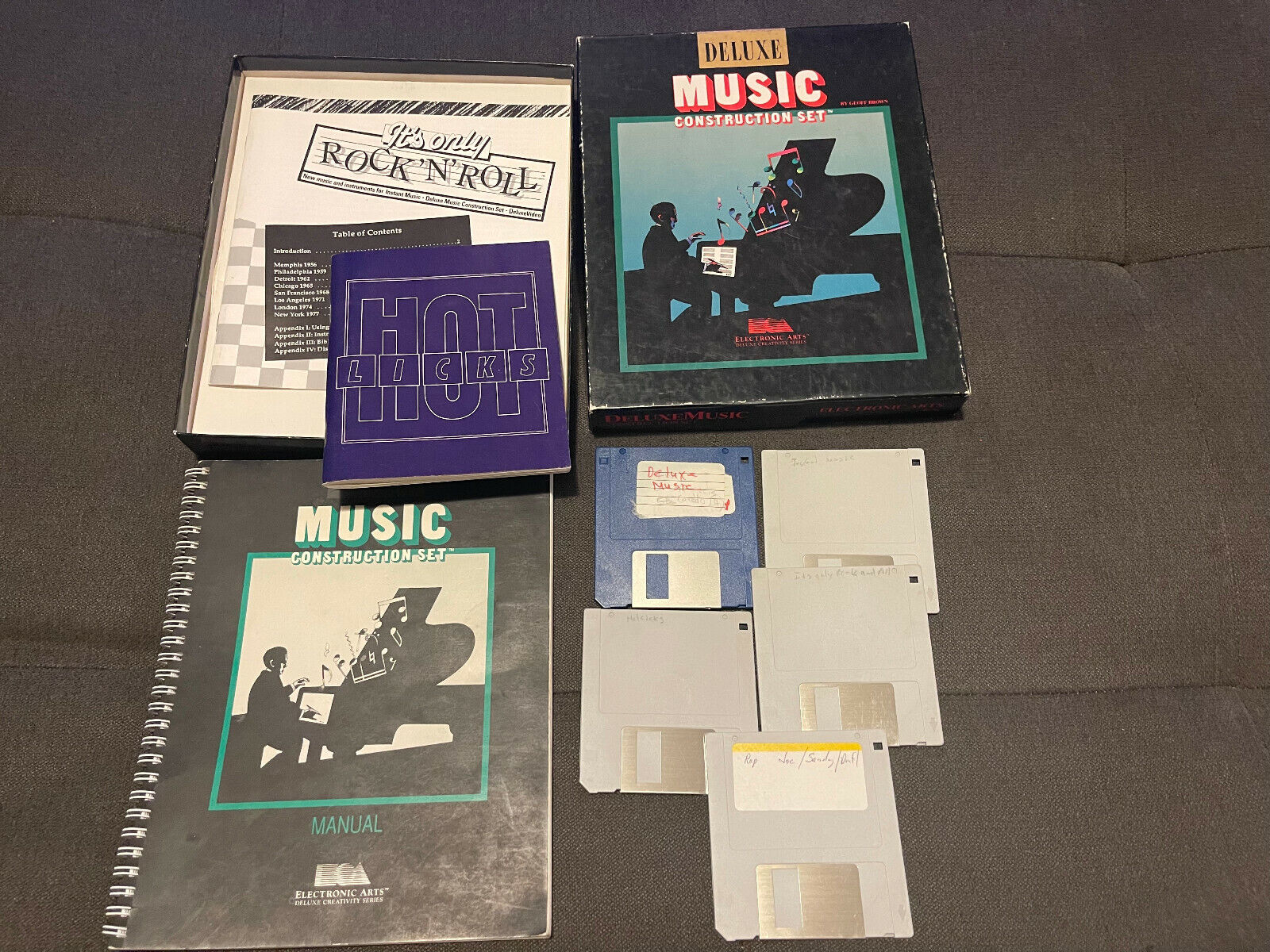 Electronic Arts Deluxe Music Construction Set for Amiga