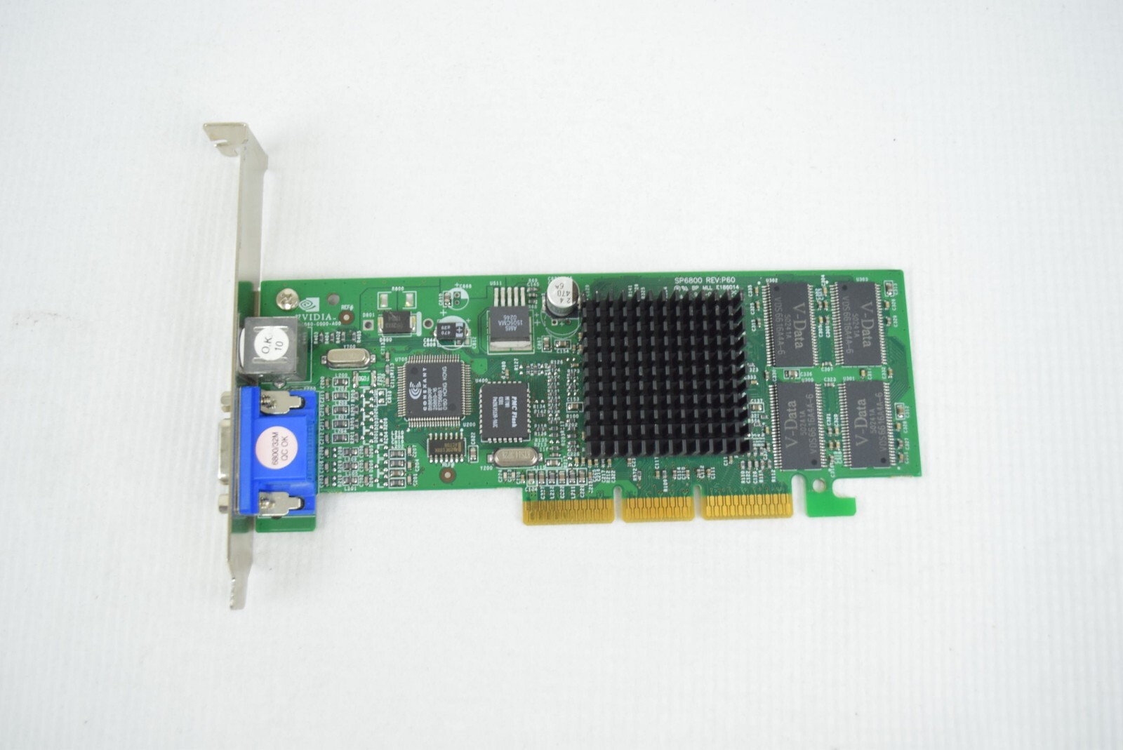 EVGA Nvidia e-GeForce2 MX-200 032-A4-NV36-01 32MB AGP Graphics Video Card