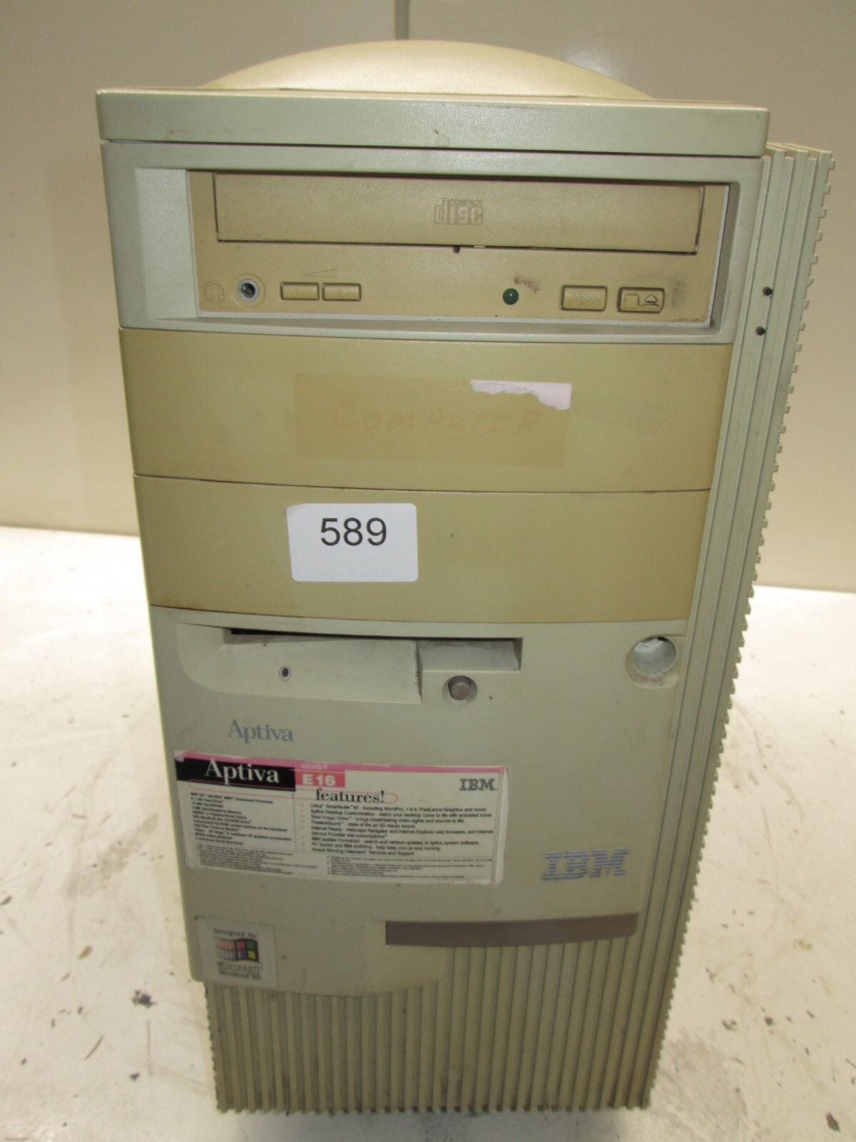 IBM Aptiva 2137-E16 AMD K6 48MB NO HDD