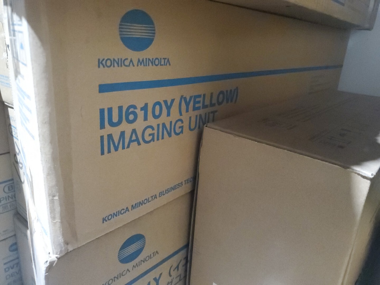 New Genuine Konica Minolta IU-610Y A06007F Yellow bizhub C451 C550 C650
