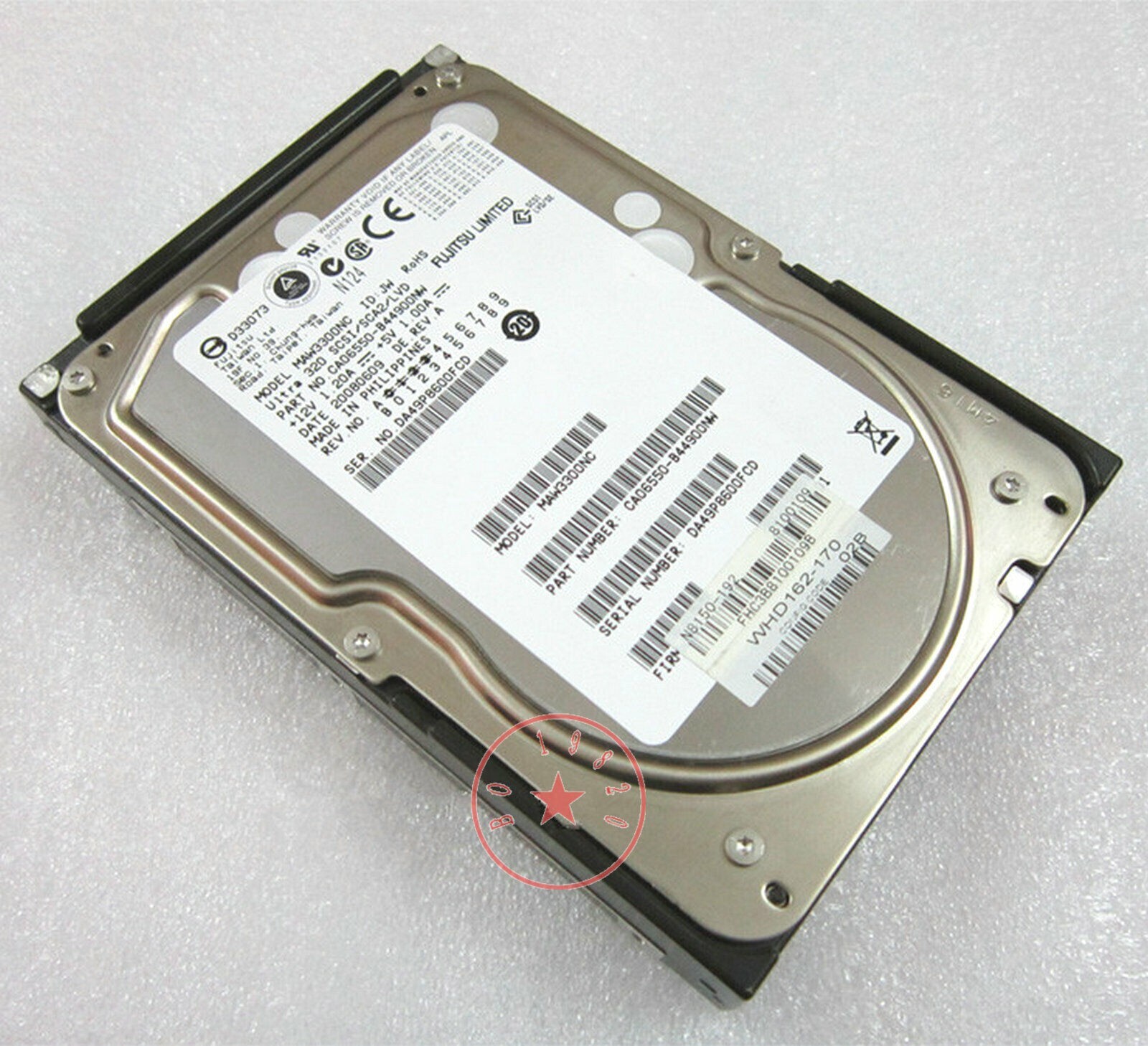 FOR FUJITSU MAW3300NC 300GB 10K U320 SCSI HARD DRIVE