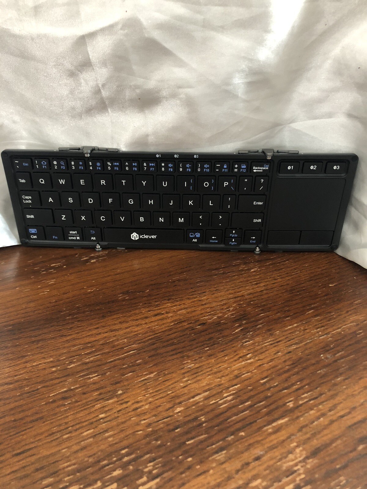 iclever IC-BK08 Tri-folding Wireless Keyboard with Touchpad