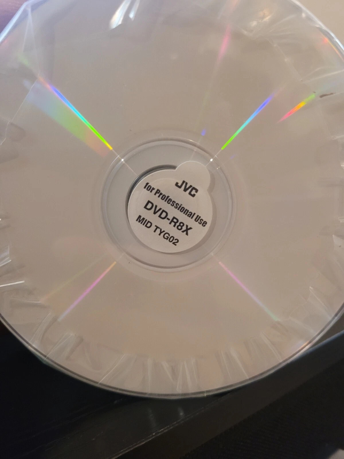 100 JVC TY DVD-R WHITE THERMAL HUB PRINT, 8X, 4.7GB,J-DMR-WTP-SK8  SALE