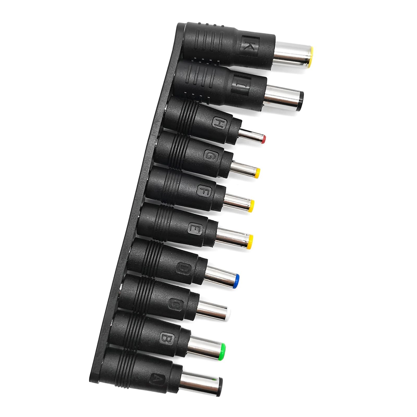 10pcs DC Connector Jack Power Socket Universal Barrel Adapter black
