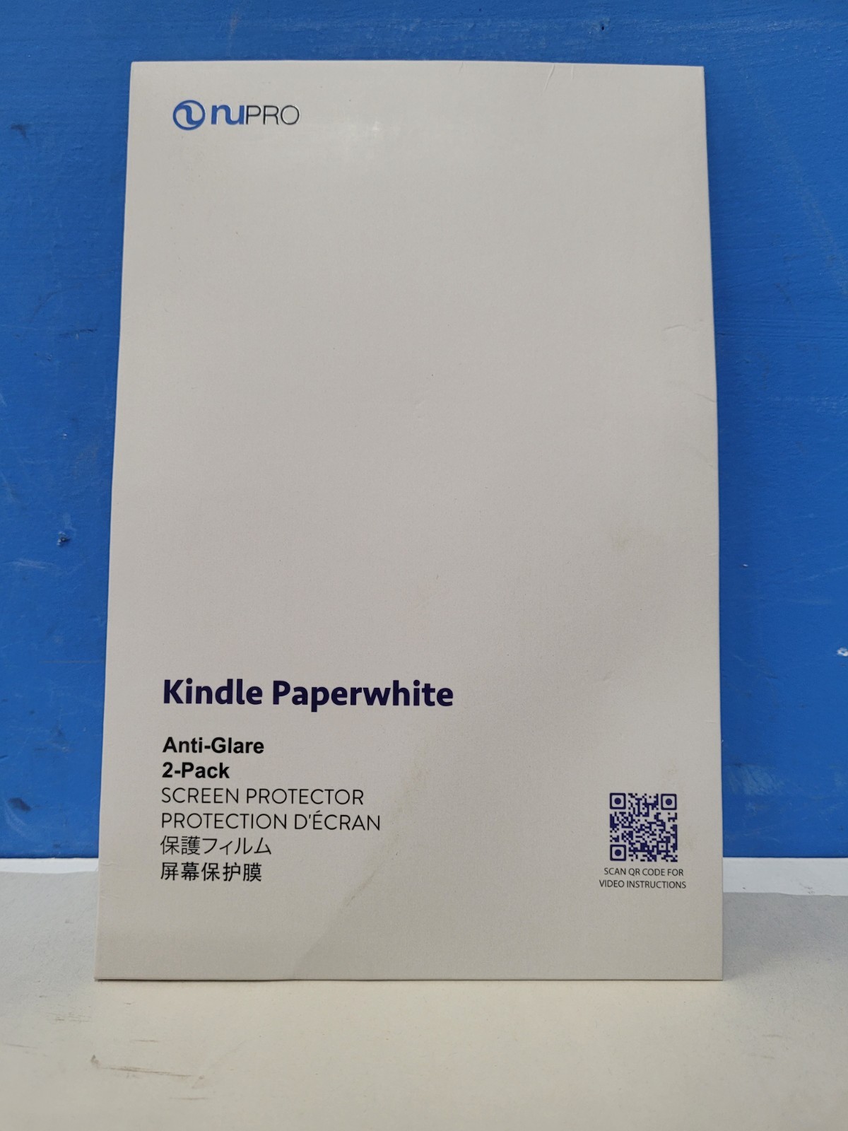 Nupro Kindle Paperwhite 2 Pack Anti-Glare Screen Protector