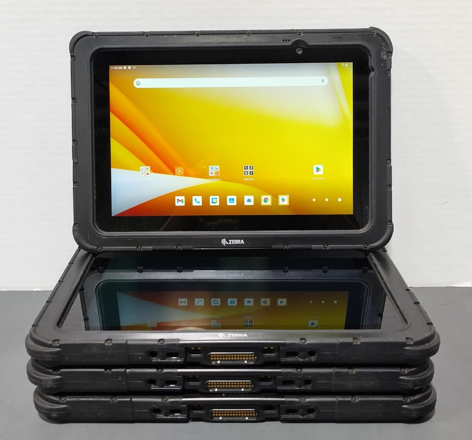 Zebra ET51CT 10.2" Enterprise Tablet Android 13 32GB Storage Reset Lot of 4